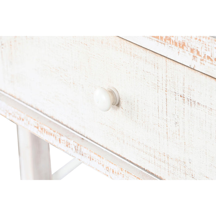 Console Home ESPRIT Alb Maro Negru Metal Brad 181 x 45 x 86 cm