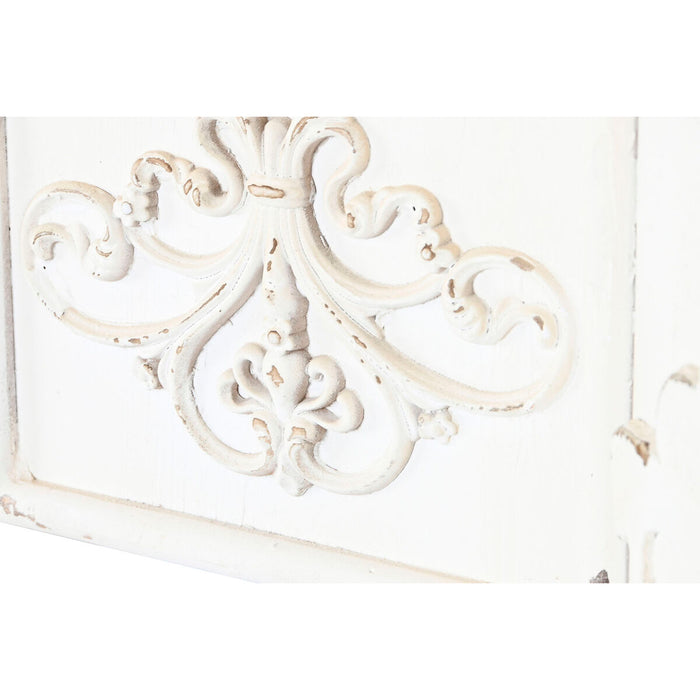 Partea din față a șemineului Home ESPRIT Brad Lemn MDF 128 x 28 x 114 cm