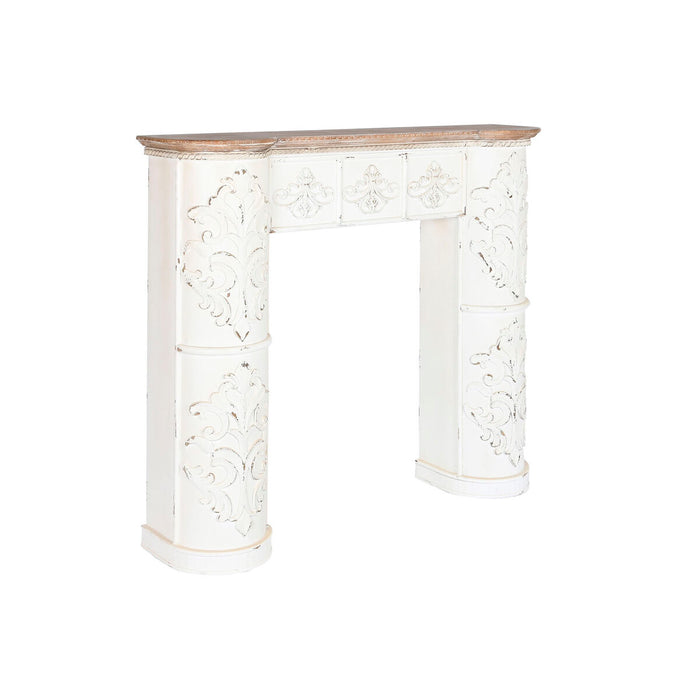 Partea din față a șemineului Home ESPRIT Brad Lemn MDF 128 x 28 x 114 cm