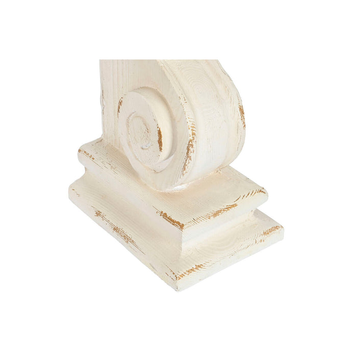 Console Home ESPRIT Alb Brad 93 x 43 x 86 cm