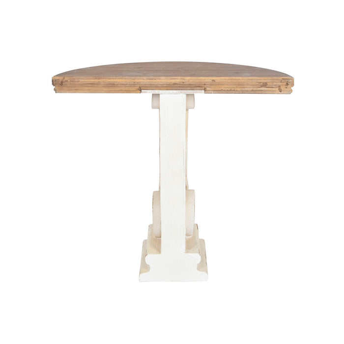 Console Home ESPRIT Alb Brad 93 x 43 x 86 cm