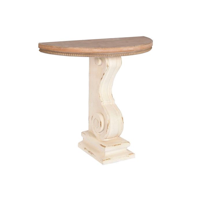 Console Home ESPRIT Alb Brad 93 x 43 x 86 cm