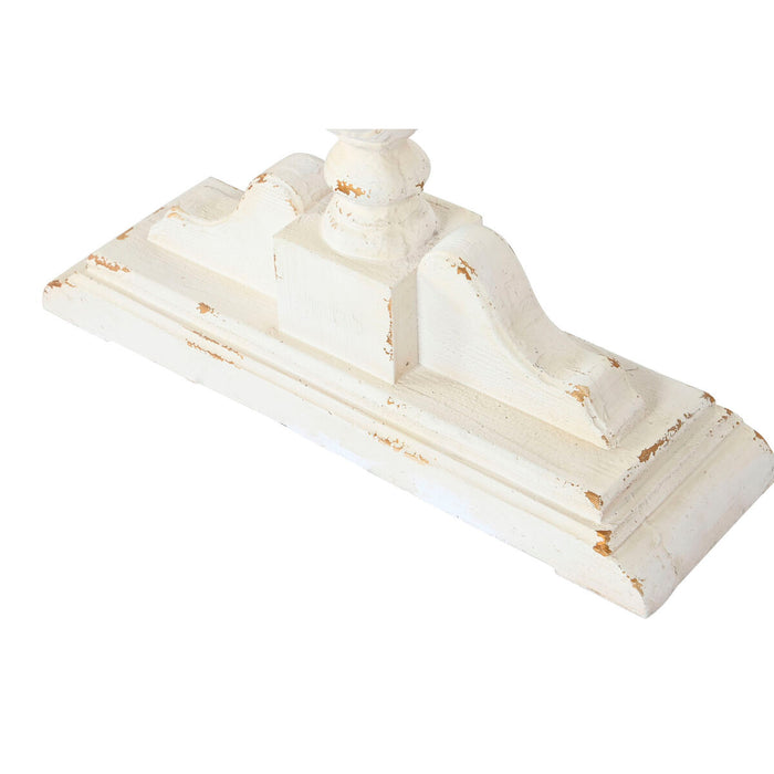 Console Home ESPRIT Alb Brad 140 x 36 x 84,5 cm