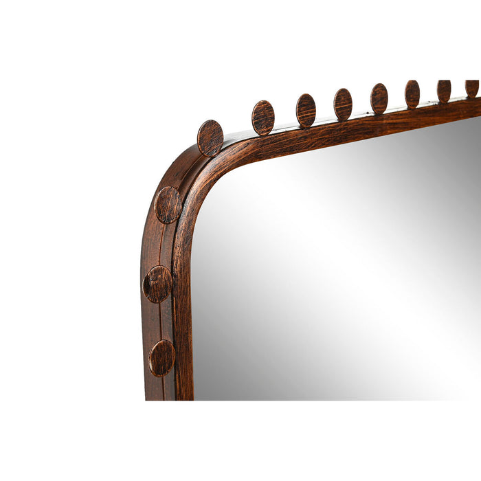 Oglindă de perete Home ESPRIT Negru Auriu* Geam Lemn MDF Neoclasic 44 x 2,5 x 64 cm