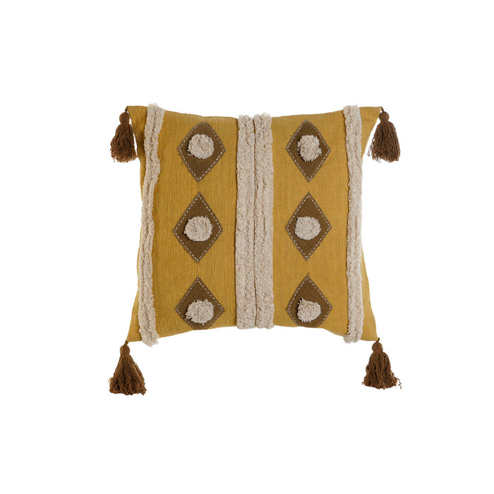 Pernă Home ESPRIT Maro Bej Muştar 45 x 15 x 45 cm