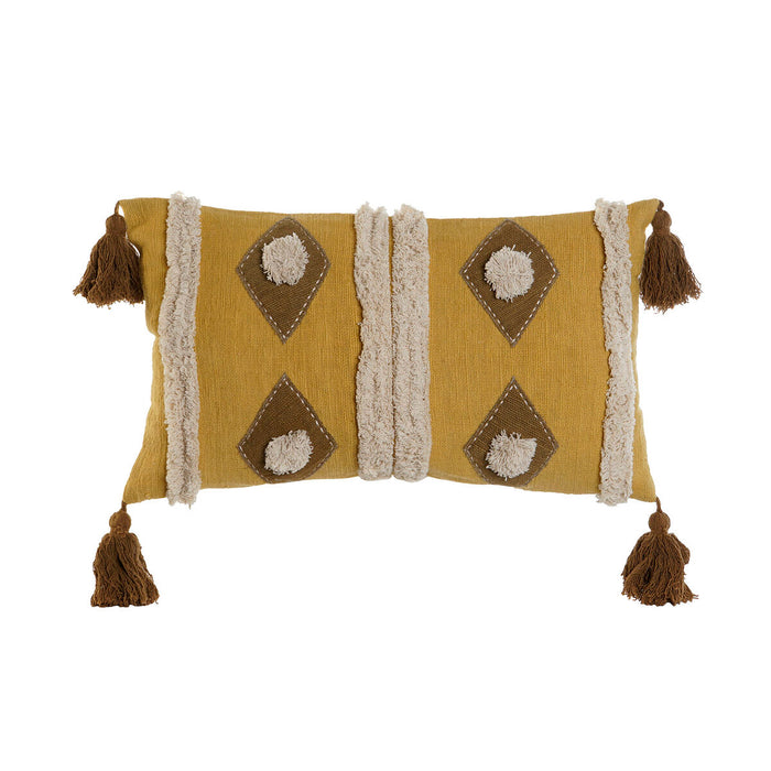 Pernă Home ESPRIT Maro Bej Muştar 50 x 15 x 30 cm
