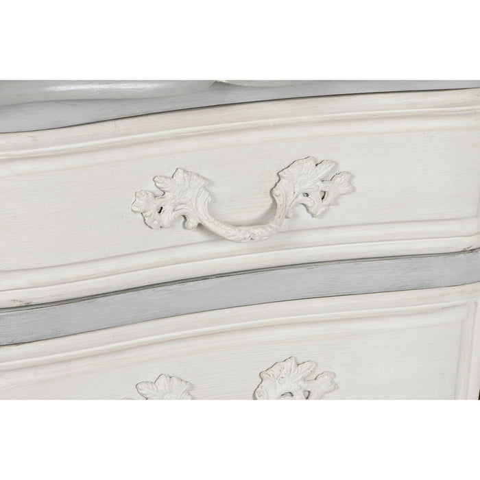 Noptieră Home ESPRIT Gri Lemn de mango 55 x 45 x 60 cm