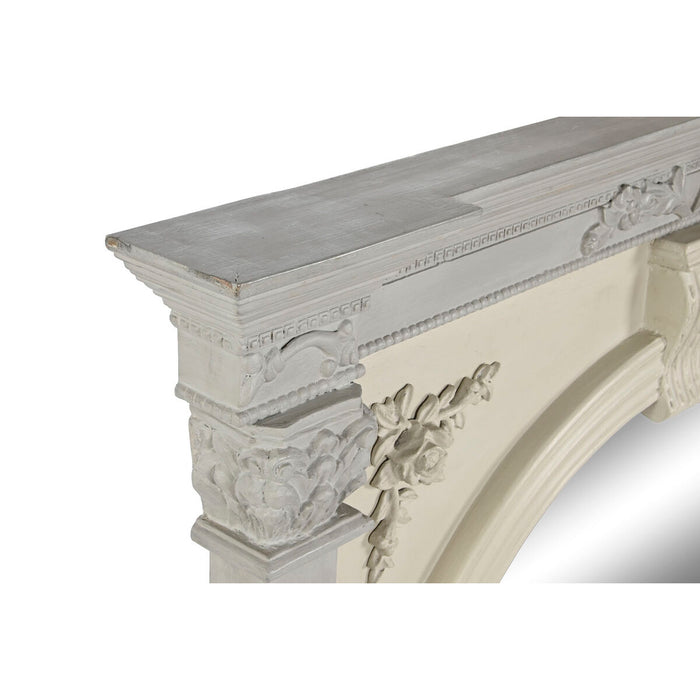 Oglindă de perete Home ESPRIT Alb Lemn de mango 115 x 10 x 142 cm