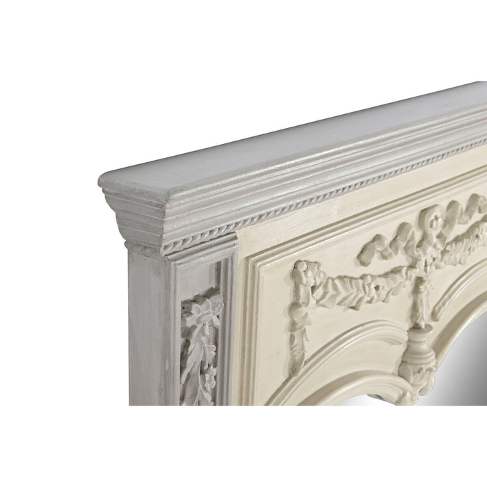 Oglindă de perete Home ESPRIT Gri deschis Lemn de mango 96,5 x 8,5 x 142 cm