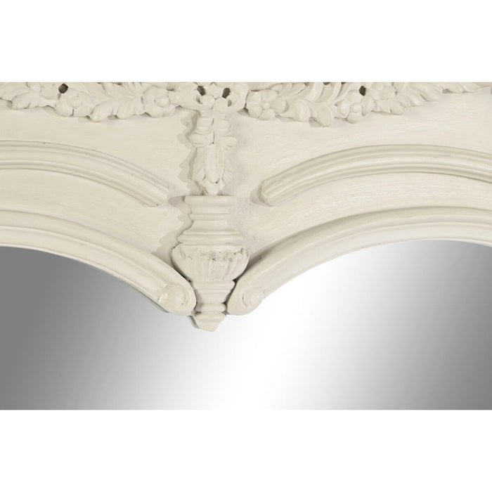 Oglindă de perete Home ESPRIT Gri deschis Lemn de mango 96,5 x 8,5 x 142 cm