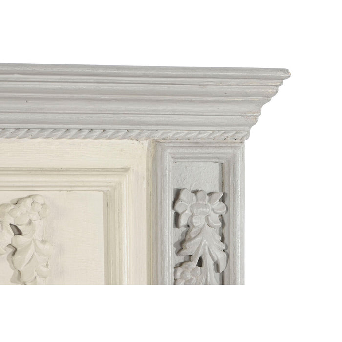 Oglindă de perete Home ESPRIT Gri deschis Lemn de mango 96,5 x 8,5 x 142 cm