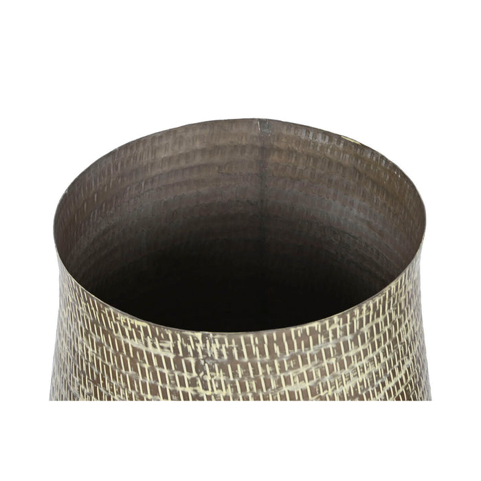 Set de jardiniere Home ESPRIT Verde Aluminiu 44 x 44 x 46 cm