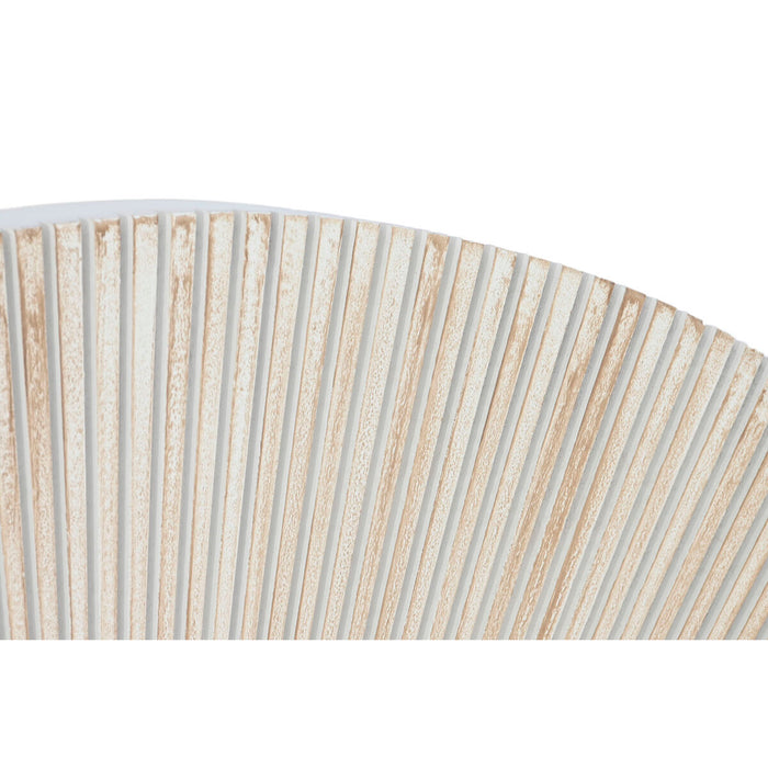 Oglindă de perete Home ESPRIT Alb Lemn MDF Indian murat 90 x 3,4 x 90 cm
