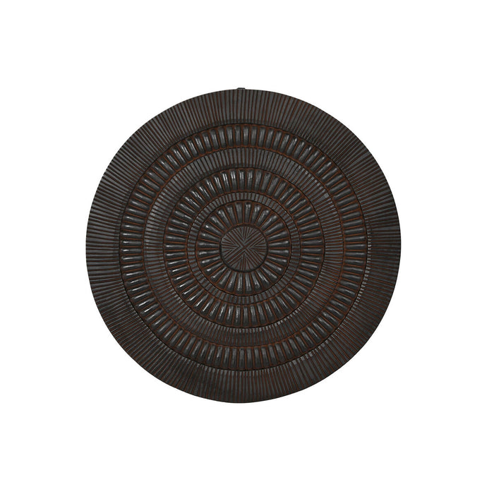 Decorațiune de Perete Home ESPRIT Negru Mandala 60 x 2,5 x 60 cm