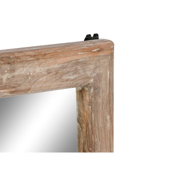 Oglindă de perete Home ESPRIT Natural Tec Lemn Reciclat Alpino 53 x 4 x 76 cm