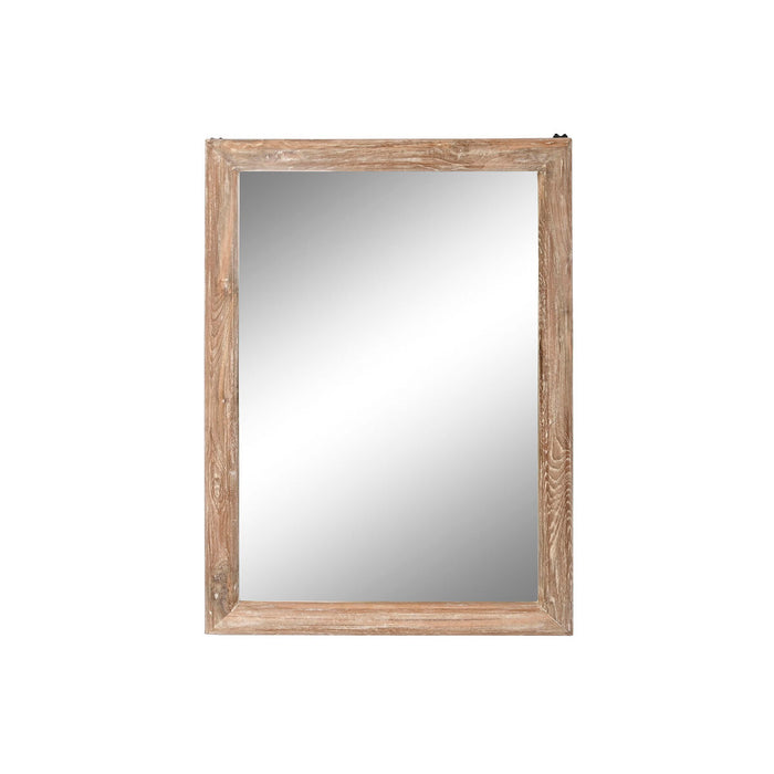 Oglindă de perete Home ESPRIT Natural Tec Lemn Reciclat Alpino 53 x 4 x 76 cm