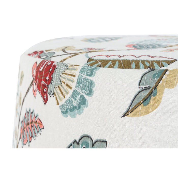 Suport pentru Picioare Home ESPRIT Lemn de mango 40 x 40 x 47 cm Alb