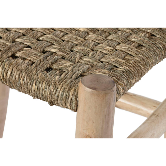 Banchetă Home ESPRIT Natural Iută Lemn 120 x 35 x 45 cm