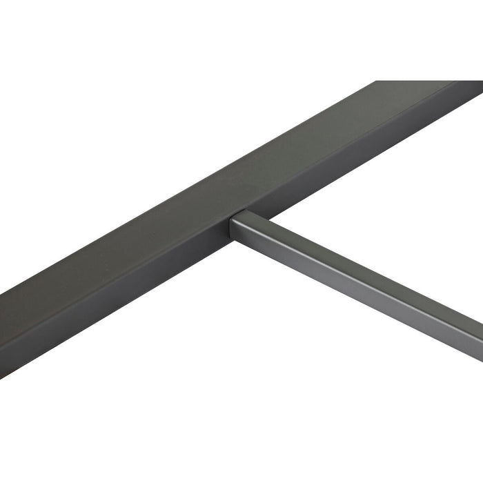 Masă de Sufragerie Home ESPRIT Alb Gri Natural Metal 150 x 85 x 75 cm