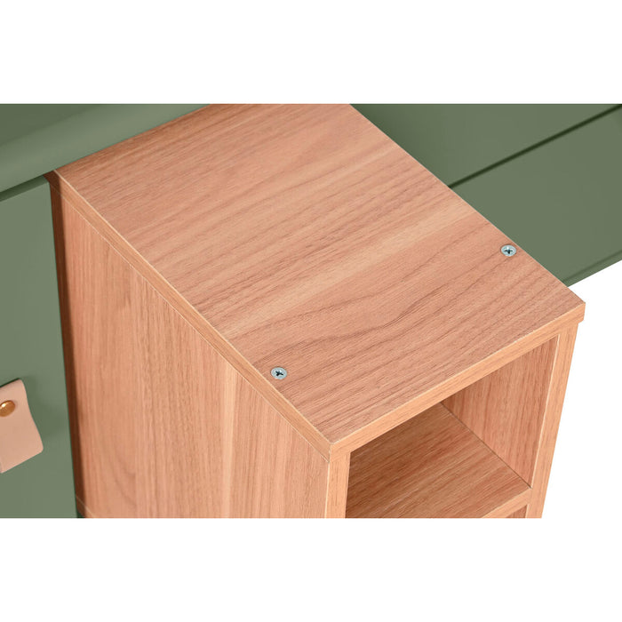 Mobilă TV Home ESPRIT Verde polipropilenă Lemn MDF 140 x 40 x 55 cm