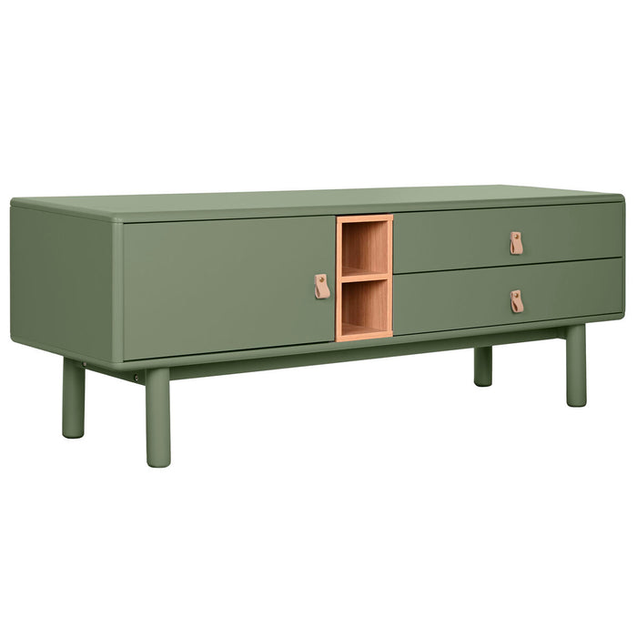 Mobilă TV Home ESPRIT Verde polipropilenă Lemn MDF 140 x 40 x 55 cm