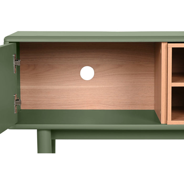 Mobilă TV Home ESPRIT Verde polipropilenă Lemn MDF 140 x 40 x 55 cm