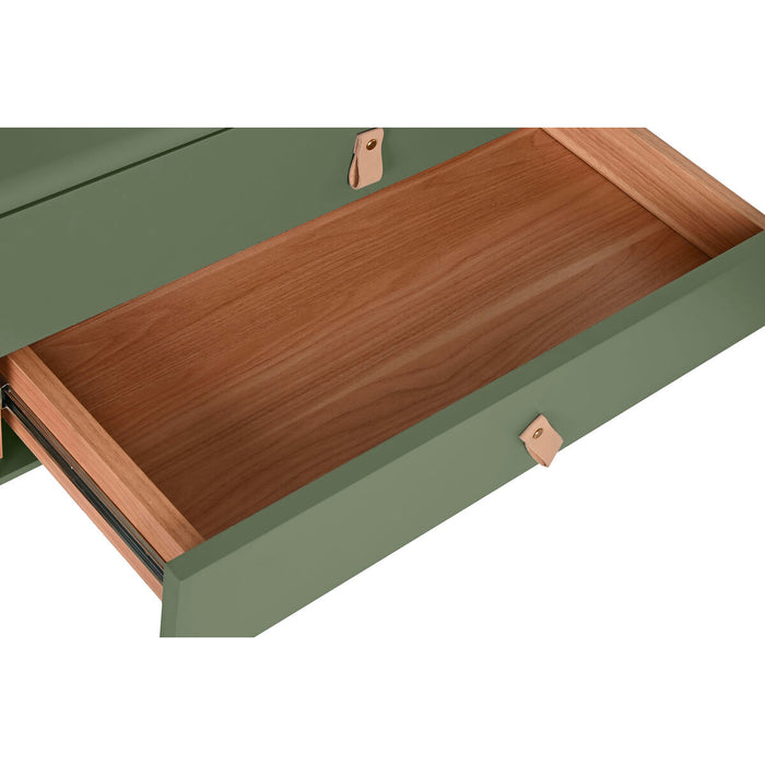 Mobilă TV Home ESPRIT Verde polipropilenă Lemn MDF 140 x 40 x 55 cm