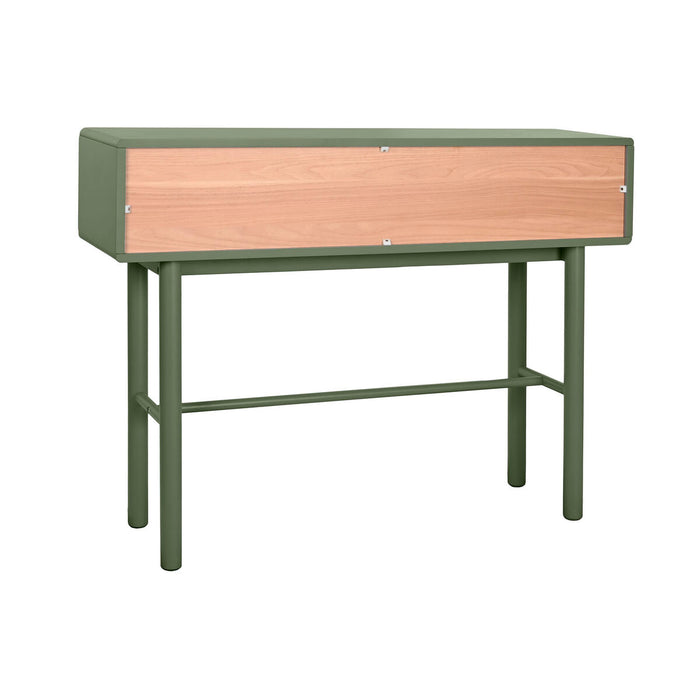 Consolă Home ESPRIT Verde Poliuretan Lemn MDF 120 x 35 x 90 cm