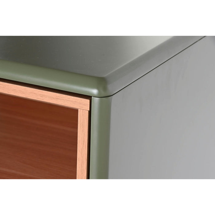 Dulap cu Sertare Home ESPRIT Verde polipropilenă Lemn MDF 80 x 40 x 117 cm