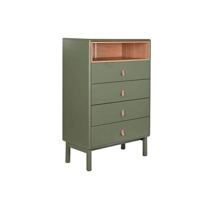 Dulap cu Sertare Home ESPRIT Verde polipropilenă Lemn MDF 80 x 40 x 117 cm