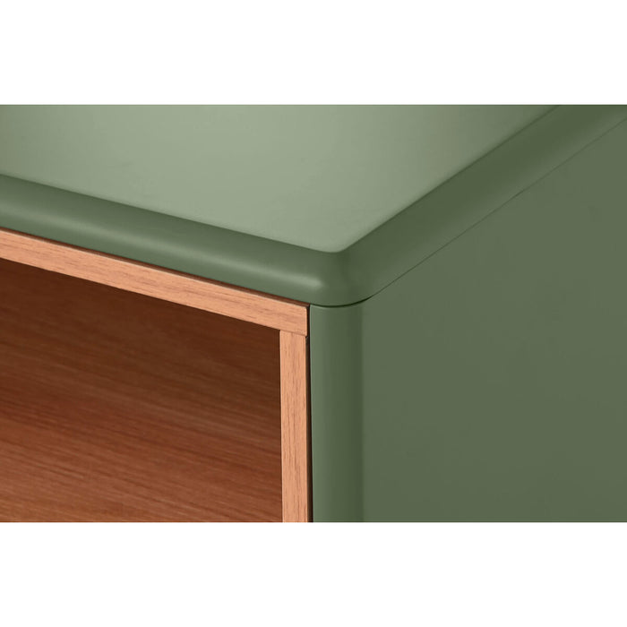 Noptieră Home ESPRIT Verde Lemn MDF 48 x 40 x 55 cm