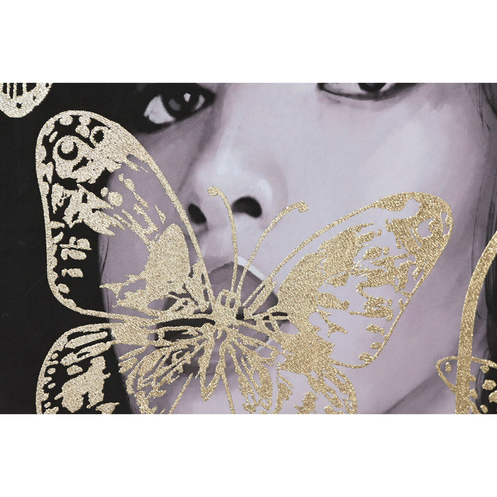 Tablou Home ESPRIT Femeie Modern 70 x 3,7 x 100 cm (2 Unități)