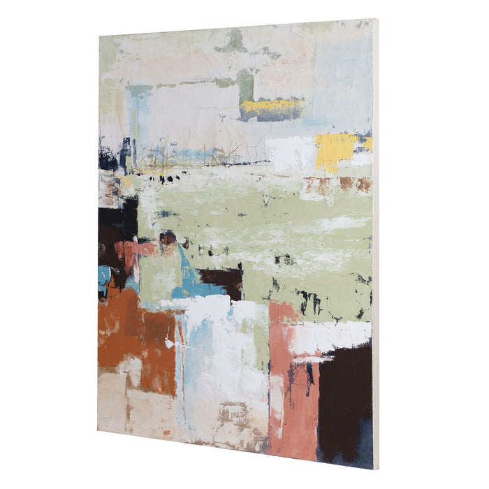 Tablou Home ESPRIT Abstract Modern 120 x 3,8 x 150 cm (2 Unități)