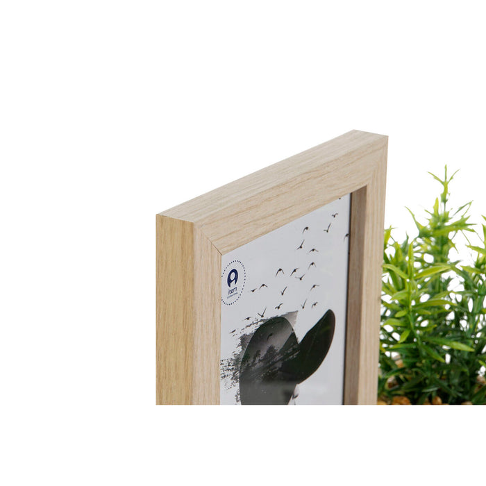 Ramă Foto Home ESPRIT Natural Lemn MDF Scandinav 25 x 7 x 19 cm
