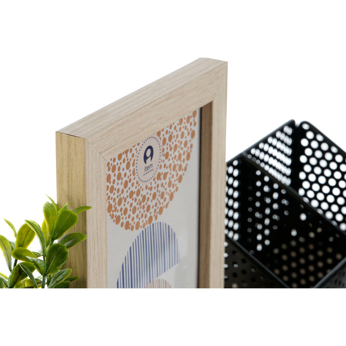 Ramă Foto Home ESPRIT Natural Metal Lemn MDF Scandinav 43 x 8 x 19 cm