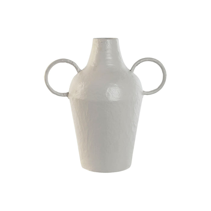 Vază Home ESPRIT Alb Metal 33,5 x 20 x 36 cm