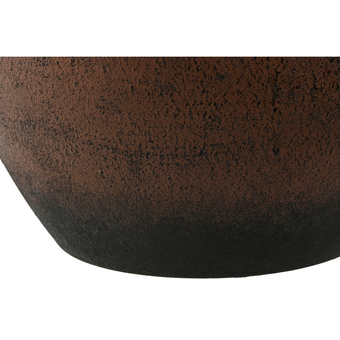 Vază Home ESPRIT Maro Negru Metal Vintage 40 x 31,5 x 42,5 cm