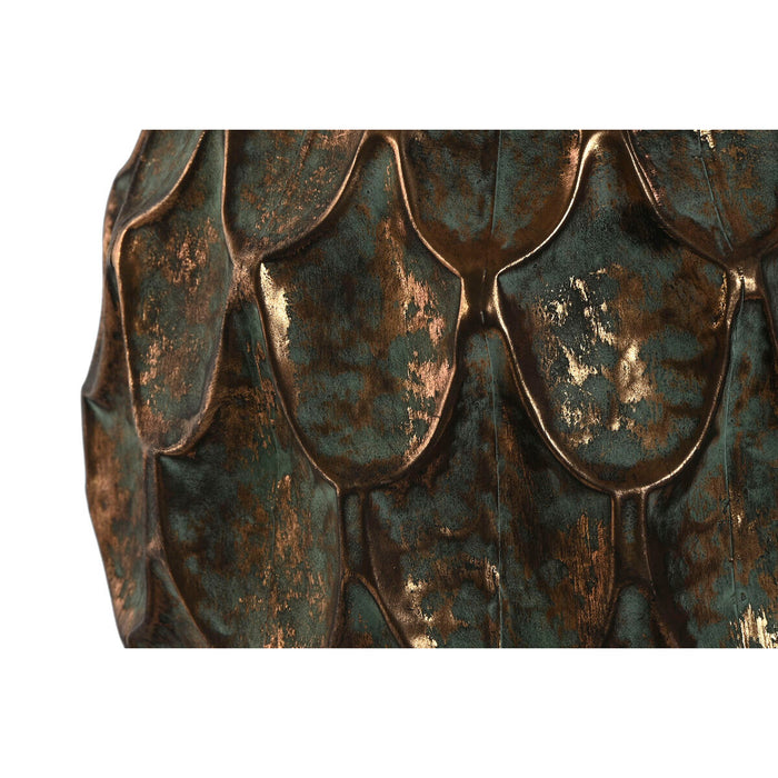 Ghiveci Home ESPRIT Auriu* Metal Vintage 28 x 28 x 28 cm