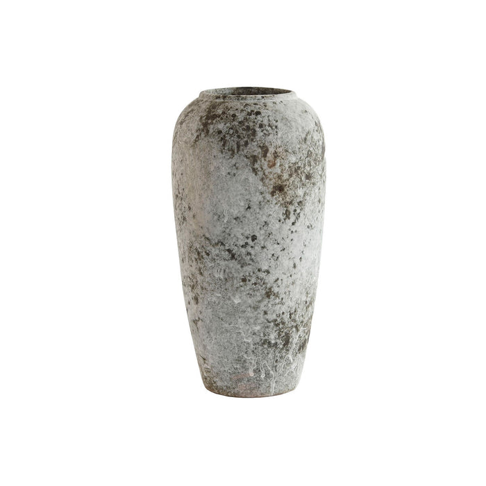 Vază Home ESPRIT Maro Negru Ceramică Finisaj învechit 16 x 16 x 31 cm