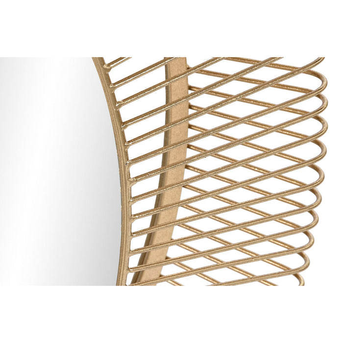 Oglindă de perete Home ESPRIT Auriu* Fier 106 x 13 x 106 cm