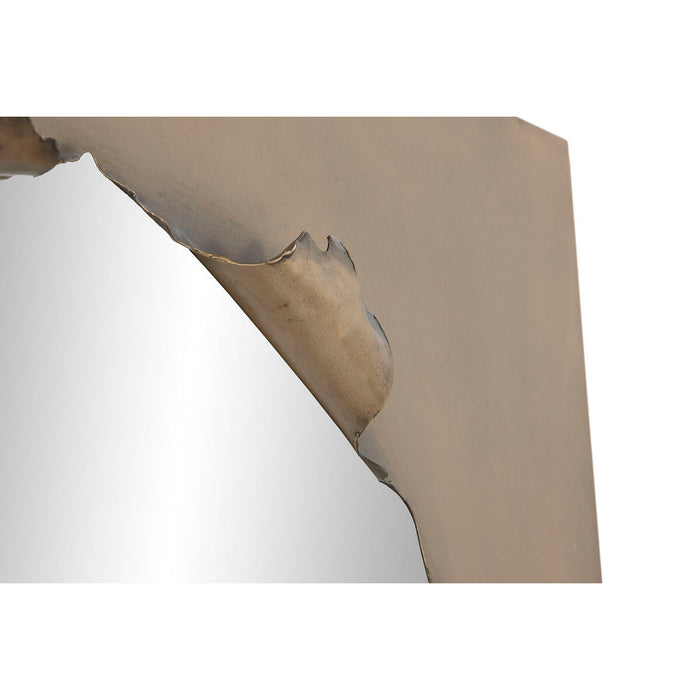 Oglindă de perete Home ESPRIT Auriu* Fier Burete 90 x 9 x 90 cm