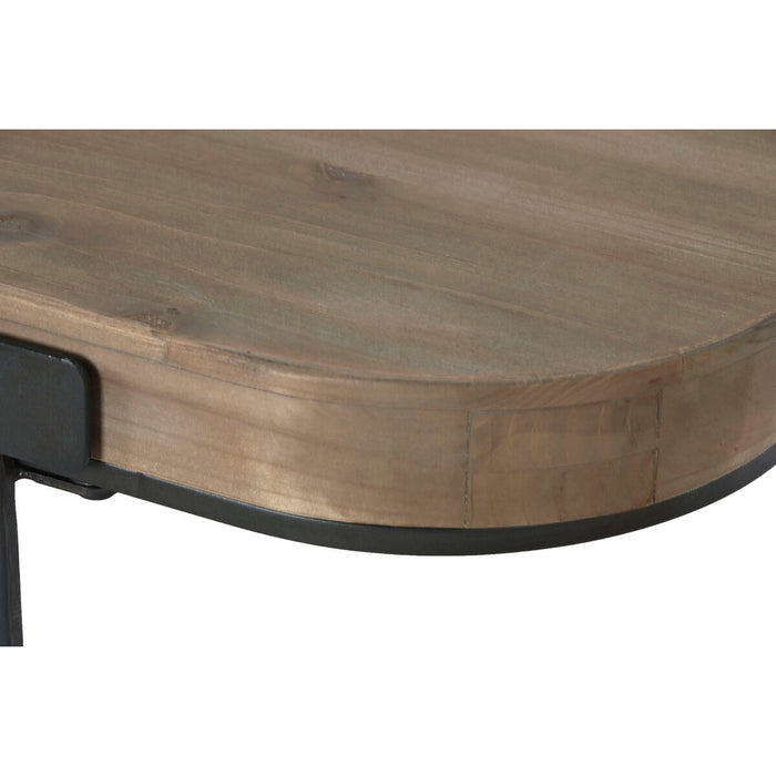 Mobilă TV Home ESPRIT Maro Negru Fier Brad 150 x 40 x 60 cm