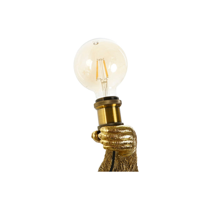 Lampă de perete Home ESPRIT Auriu* Rășină 50 W Modern 220 V 51 x 20 x 41 cm