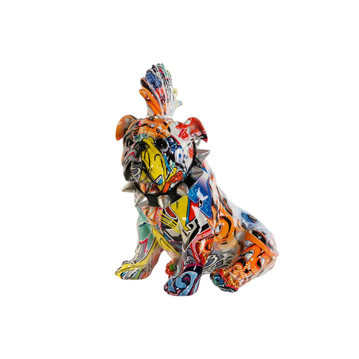 Figură Decorativă Home ESPRIT Multicolor Câine 17 x 25 x 27 cm