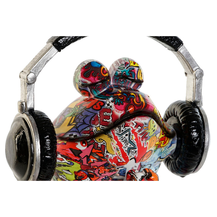 Figură Decorativă Home ESPRIT Multicolor Broască 27 x 18 x 29 cm