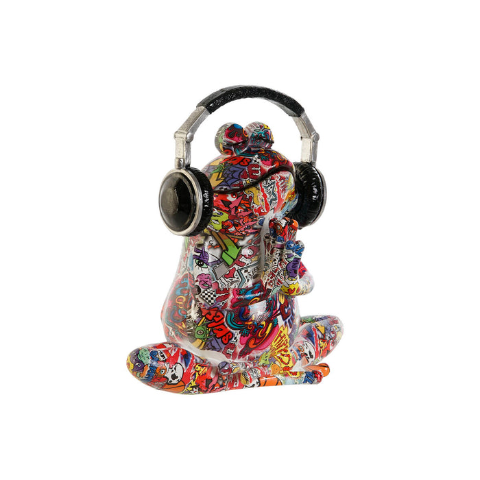 Figură Decorativă Home ESPRIT Multicolor Broască 27 x 18 x 29 cm