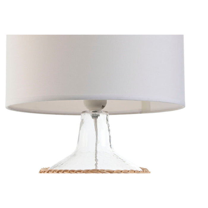 Lampă de masă Home ESPRIT Alb Maro Geam Въже 220 W 60 V 28 x 28 x 45 cm (2 Unități)