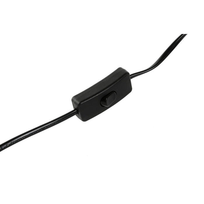 Lampă de masă Home ESPRIT Maro Negru Rafie Fier 50 W 220 V 25 x 25 x 47 cm