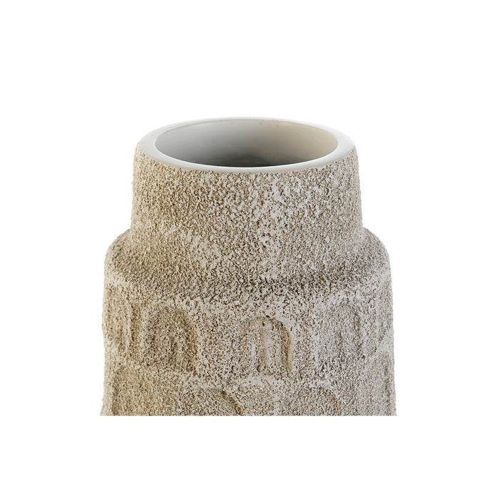 Vază Home ESPRIT Alb Rășină 15 x 15 x 41 cm