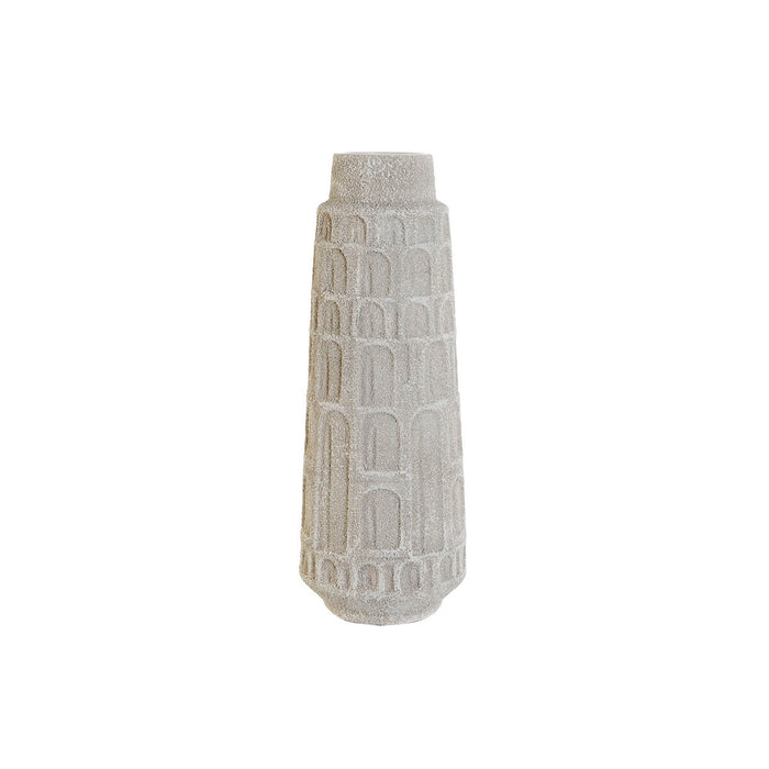Vază Home ESPRIT Alb Rășină 15 x 15 x 41 cm